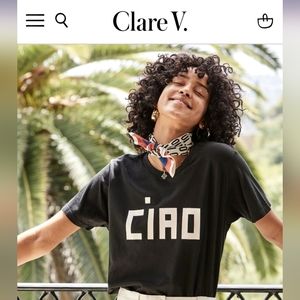 Clare V original tee Small